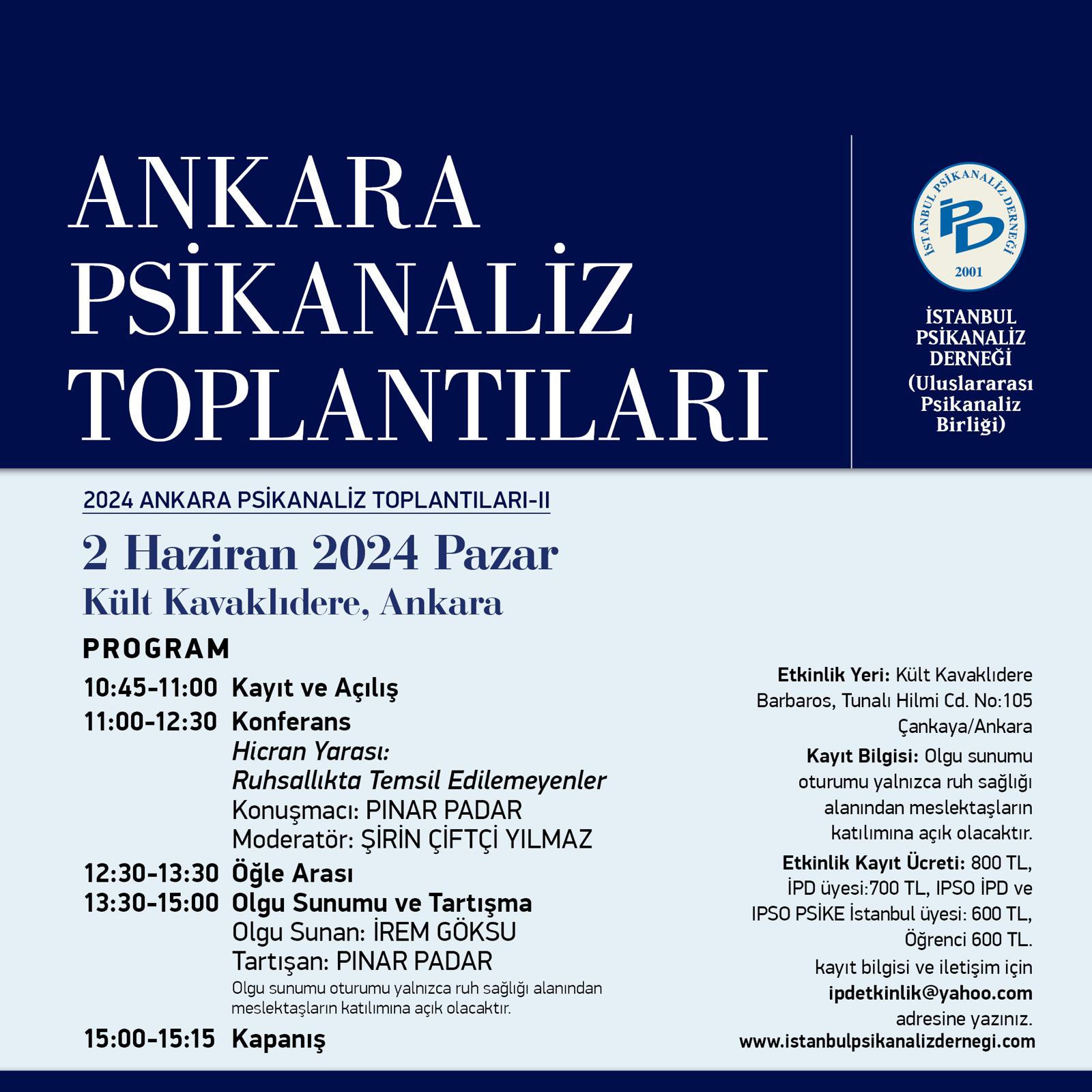 <p>Ankara Psikanaliz Toplantıları</p>